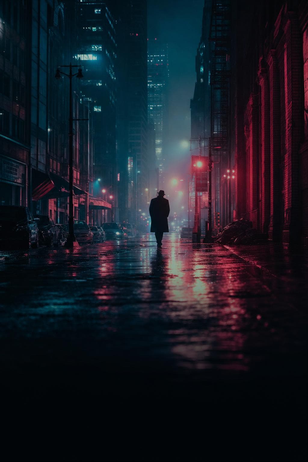 Cinematic product film still